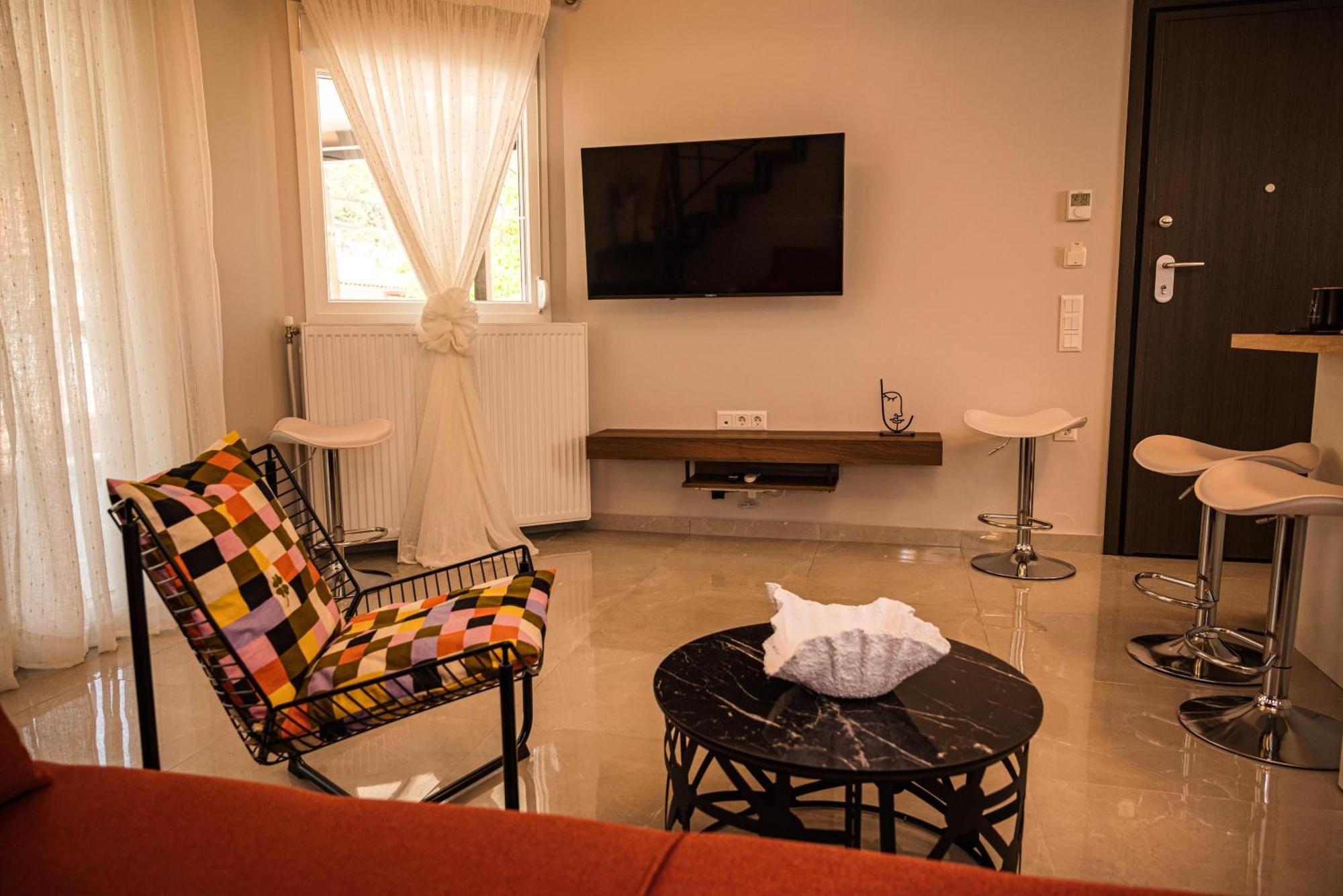 Modern House In Stratoni Villa Bagian luar foto